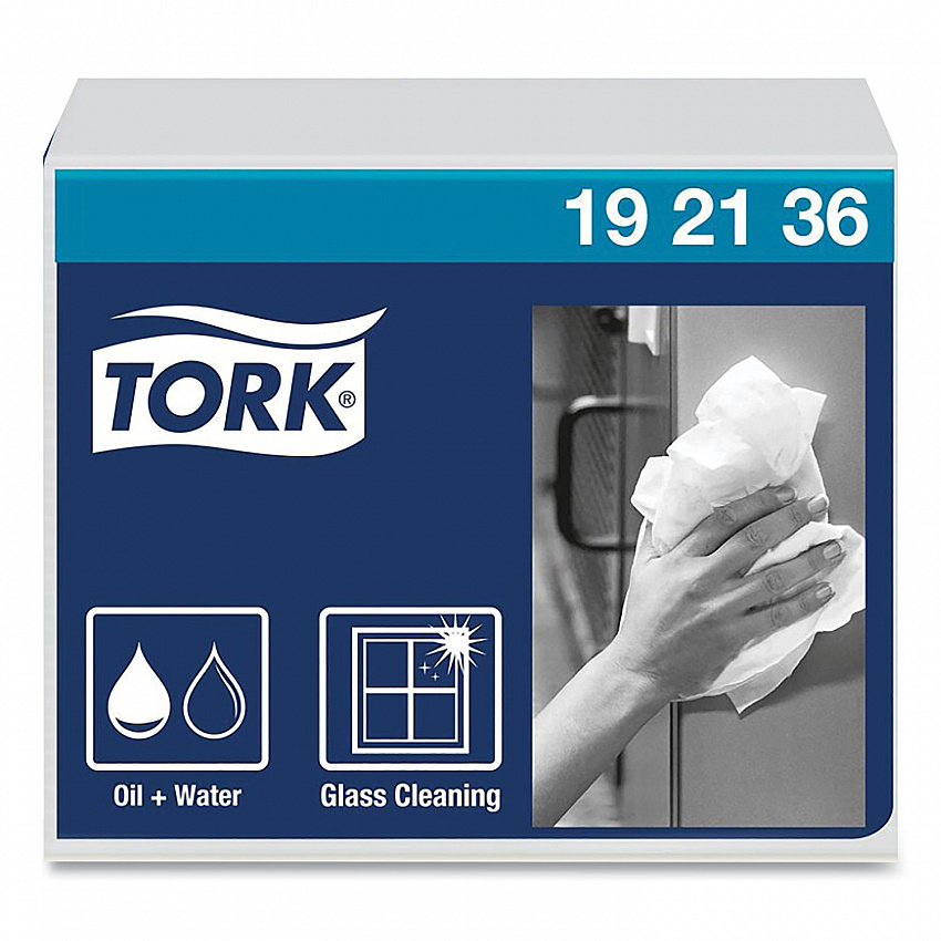 Heavy-Duty Paper Wiper 1/4 Fold, 1-Ply, 12.5 x 13, White, 56/Pack, 16 Packs/Carton (192136)