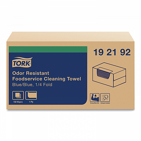 Foodservice Cloth, 13 x 24, Blue, 150/Carton (192192)