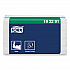 Small Pack Foodservice Cloth, 1-Ply, 11.75 x 14.75, Unscented, White/Red Stripe, 50/Poly Pack, 4 Packs/Carton (192291)