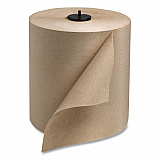 Basic Paper Wiper Roll Towel, 1-Ply, 7.68" x 1,150 ft, Natural, 4 Rolls/Carton (291350)