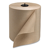 Basic Paper Wiper Roll Towel, 1-Ply, 7.68" x 1,150 ft, Natural, 4 Rolls/Carton (291350)
