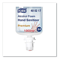 Premium Alcohol Foam Hand Sanitizer, 1 L Bottle, Unscented, 6/Carton (400217)