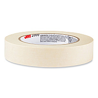 Economy Masking Tape, 3" Core, 0.7" x 60.1 yds, Tan (260018A)