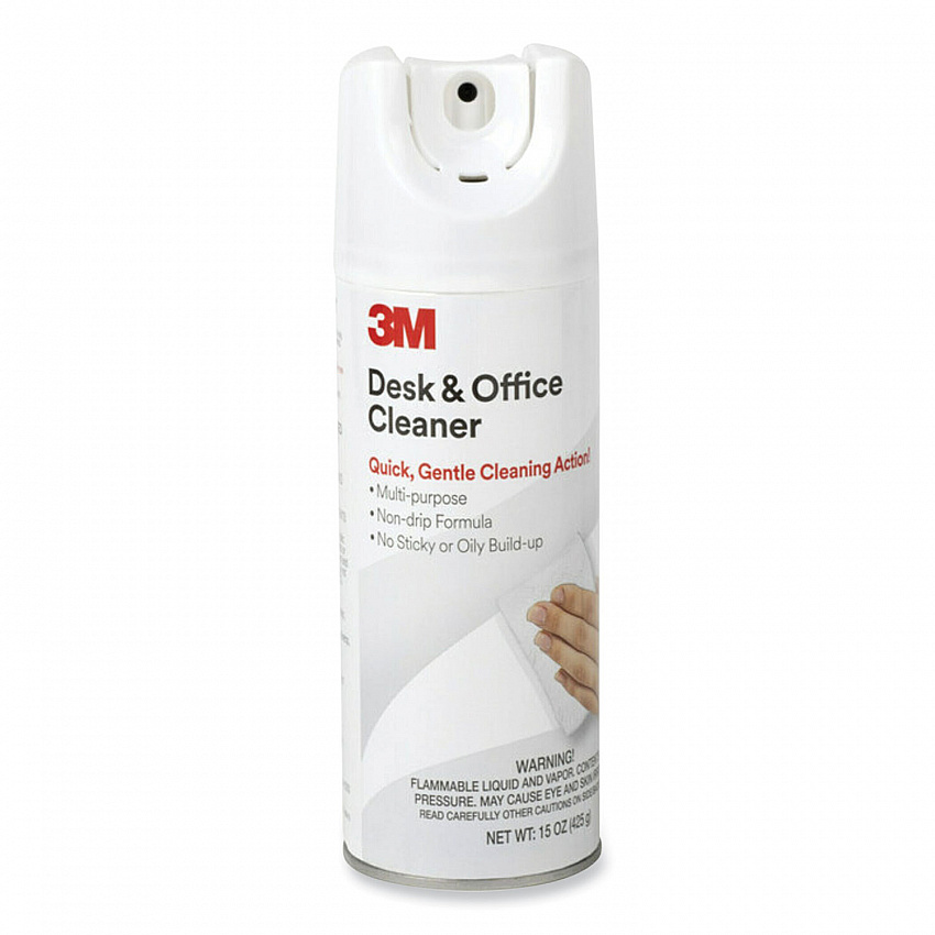 Desk and Office Spray Cleaner, Unscented, 15 oz Aerosol Spray (573)
