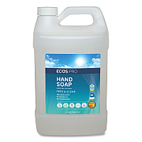 Liquid Hand Soap, Free and Clear Scent, 1 gal (PL966304EA)