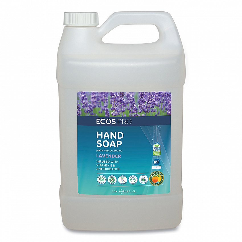 Liquid Hand Soap, Lavender Scent, 1 gal (PL966504EA)