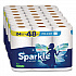 Pick-A-Size Perforated Kitchen Double Roll Towels with Thirst Pockets, 2-Ply, 11 x 6, White, 110 Sheets/Roll, 24 Rolls/Pack (2226450)