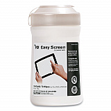 PDI Easy Screen Cleaning Wipes, 1-Ply, 9 x 6, Unscented, White, 70/Pack (P03672)
