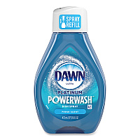 Platinum Powerwash Dish Spray Refill, Fresh Scent, 16 oz Refill Bottle (52366)