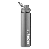 Chill-Its 5152 Insulated Stainless Steel Water Bottle, 25 oz, Metal, Black (13167)