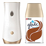 Automatic Spray Starter Kit, Spray Unit and Refill, White/Gold, Cashmere Woods (343258)