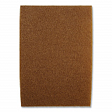 Clean and Shine Pad, 20 x 14, Brown/Yellow, 5/Carton (09555)