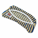 HYGEN MF Flexi Frame Scrubber Mop Covers, Microfiber, 8.3 x 8.3, Yellow, 12/Carton (Q88100YEL)