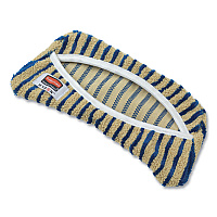 HYGEN MF Flexi Frame Scrubber Mop Covers, Microfiber, 8.3 x 8.3, Yellow, 12/Carton (Q88100YEL)