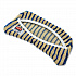 HYGEN MF Flexi Frame Scrubber Mop Covers, Microfiber, 8.3 x 8.3, Yellow, 12/Carton (Q88100YEL)