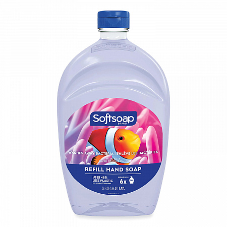 Liquid Hand Soap Refill, Fresh Scent, 50 oz (45993EA)