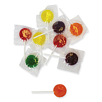 Lick Stix Suckers, Randomly Assorted Flavors, 5 lb Bag (00654)