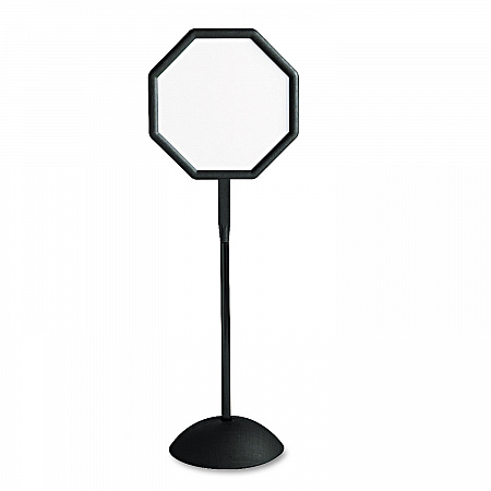 WriteWay Two-Sided Dry Erase Standing Message Sign, White 18
