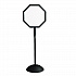 WriteWay Two-Sided Dry Erase Standing Message Sign, White 18