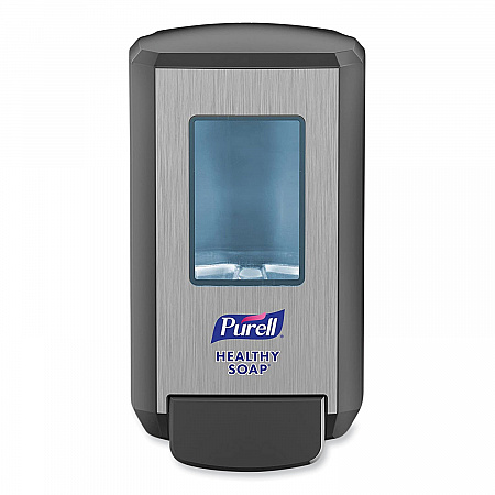 CS4 Soap Push-Style Dispenser, 1,250 mL, 4.88 x 8.8 x 11.38, Graphite (513401)