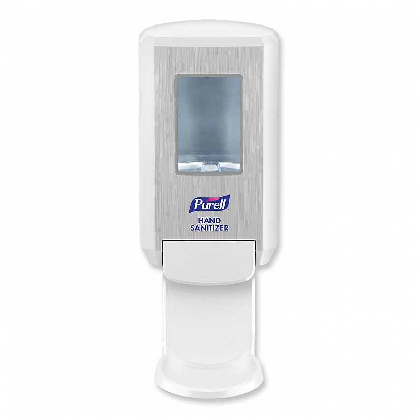 CS4 Hand Sanitizer Dispenser, 1,200 mL, 6.12 x 4.48 x 10.81, White (512101)