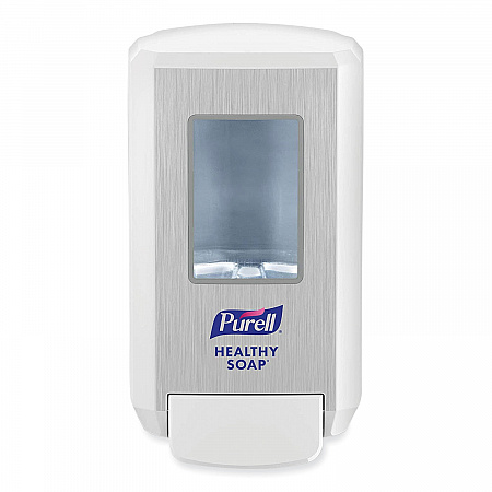 CS4 Soap Push-Style Dispenser, 1,250 mL, 4.88 x 8.8 x 11.38, White (513001)