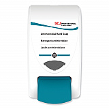 Cleanse AntiBac Dispenser, 2 L, 6.3 x 5.4 x 11.3, White/Aqua, 8/Carton (ANT2LDP)