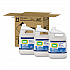 Disinfecting Cleaner w/Bleach, Fresh Scent, 1 gal Bottle, 3/Carton (24651CT)