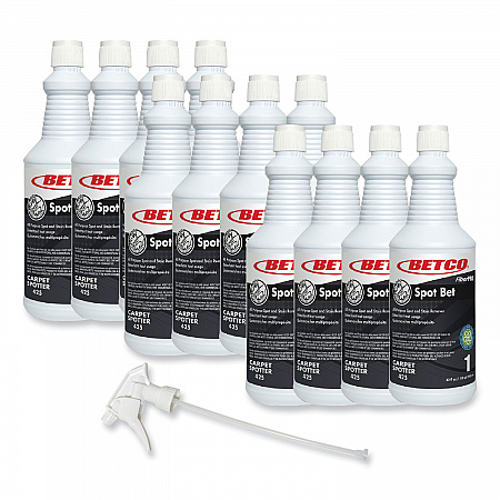 FiberPro Spot Bet Stain Remover, Country Fresh Scent, 32 oz Bottle, 12/Carton (4251200)