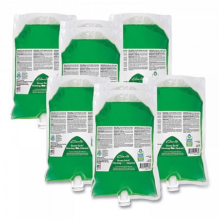 Green Earth Foaming Skin Cleanser Refill, Fresh Meadow Scent, 1,000 mL, 6/Carton (7812900)