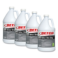 One Step Floor Restorer, 1 gal Bottle, 4/Carton (6180400)