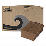 Cup Sleeves, Fits 10 oz to 20 oz Hot Cups, Kraft, 1,200/Carton (1020SLEEVE)