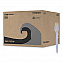Heavyweight Polystyrene Cutlery, Fork, Plastic, White, 1,000/Carton (FORKHW)