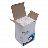 Wrapped Jumbo Straws, 7.75", Plastic, White/Red Stripe, 400/Pack, 25 Packs/Carton (JSTW775S24)