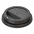 Traveler Cappuccino Style Dome Lid, Fits 10 oz Hot Cups, Plastic, Black, 1,000/Carton (TL31B2)