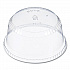 SoloServe PET Sundae Cup Lids, Fits 5.5 oz to 12 oz Sundae Cups, Plastic, Clear, 1,000/Carton (SDL12)