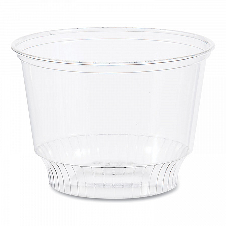 Sundae Cups, 8 oz, Plastic, Clear, 50/Bag, 20 Bags/Carton (SD8)