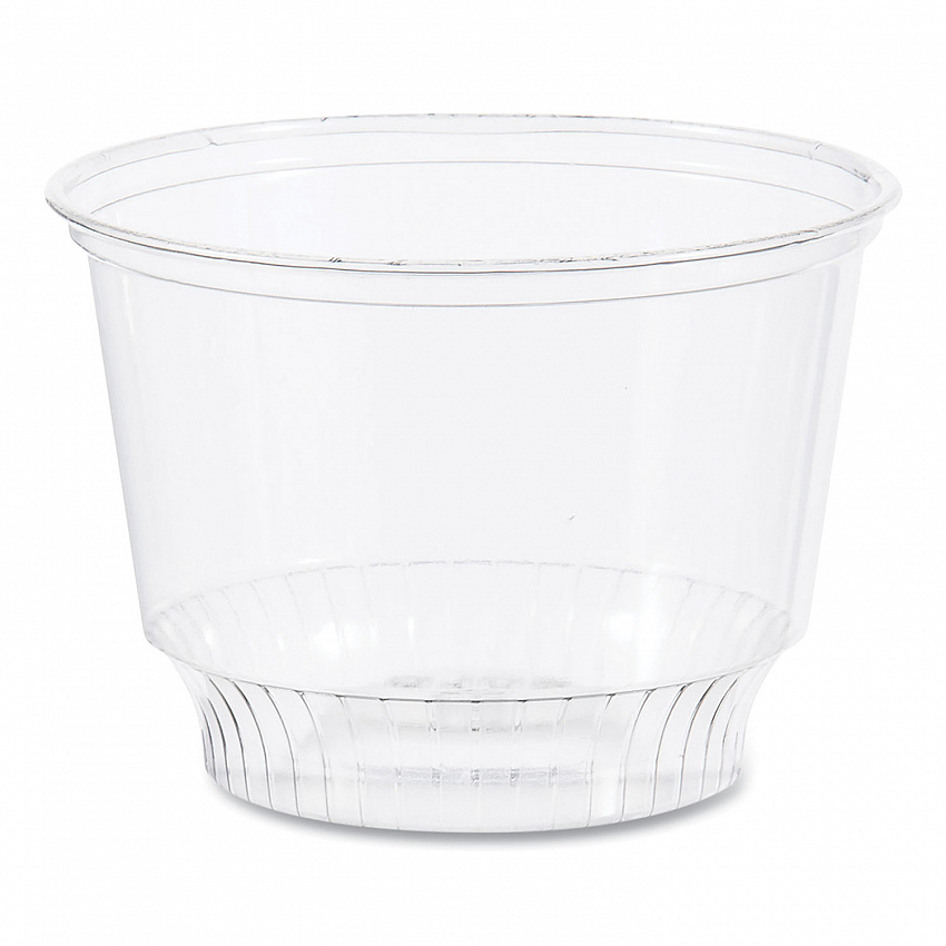 Sundae Cups, 8 oz, Plastic, Clear, 50/Bag, 20 Bags/Carton (SD8)
