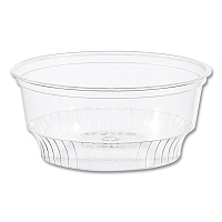 Sundae Cups, 5 oz, Plastic, Clear, 50/Bag, 20 Bags/Carton (SD5)