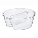Plastic Cup Insert, 3.5 oz, 3.6" Diameter x 1.3" h, Clear, 1,000/Carton (PF35C2)
