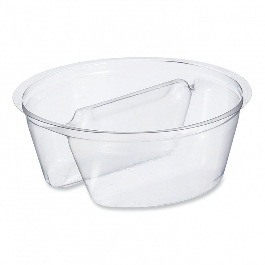 Plastic Cup Insert, 3.5 oz, 3.6" Diameter x 1.3" h, Clear, 1,000/Carton (PF35C2)