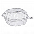 ClearSeal Hinged-Lid Plastic Containers, 5.86 x 3.11, Clear, Plastic, 500/Carton (PET57PST1)