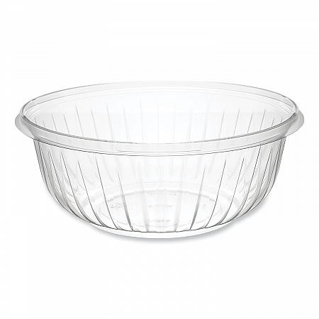 PresentaBowls Clear Bowls, 32 oz, Plastic, 63/Bag, 4 Bags/Carton, 252 Bowls/Carton (PET32B)