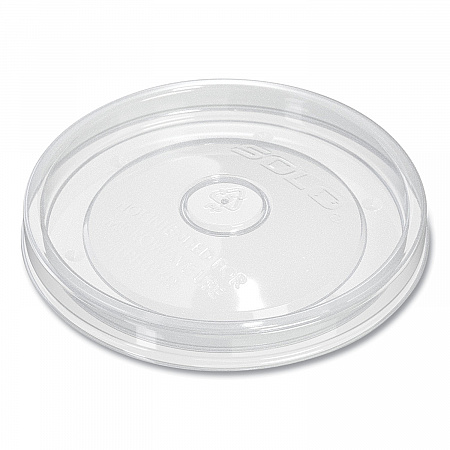 Flexstyle DSP Food Containers Lids, For 16 oz Paper Containers, 3.96