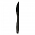 Impress Heavyweight Full-Length Polystyrene Cutlery, Knife, Plastic, Black, 1,000/Carton (HSKK)