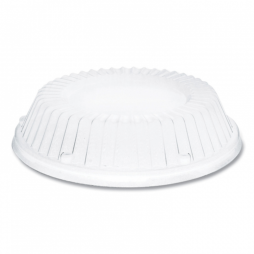 Dome Covers, Fit 6" Disposable Plates and 10 oz to 12 oz Disposable Bowls, Clear, Plastic, 1,000/Carton (CL12BW)