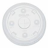 PETE Plastic Flat Straw-Slot Cold Cup Lids, Fits 12 oz to 24 oz Cold Cups, Plastic, Clear, 1,000/Carton (668NS)