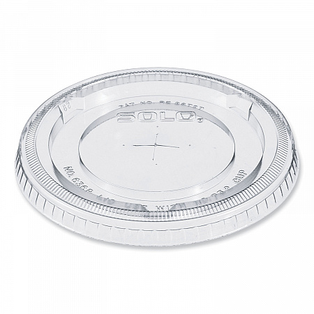 Plastic Cold Cup Lids, Fits 32 oz Cold Cups, Plastic, Clear, 500/Carton (636TS)