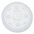 PETE Flat Straw-Slot Cold Cup Lids, Fits 28 oz to 32 oz Cold Cups, Plastic, Clear, 600/Carton (635NS)