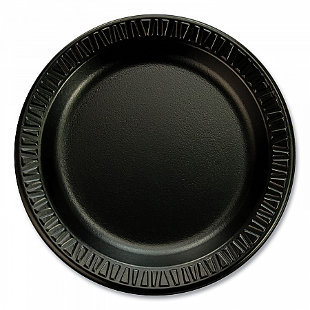 Quiet Classic Laminated Foam Dinnerware Plates, 6